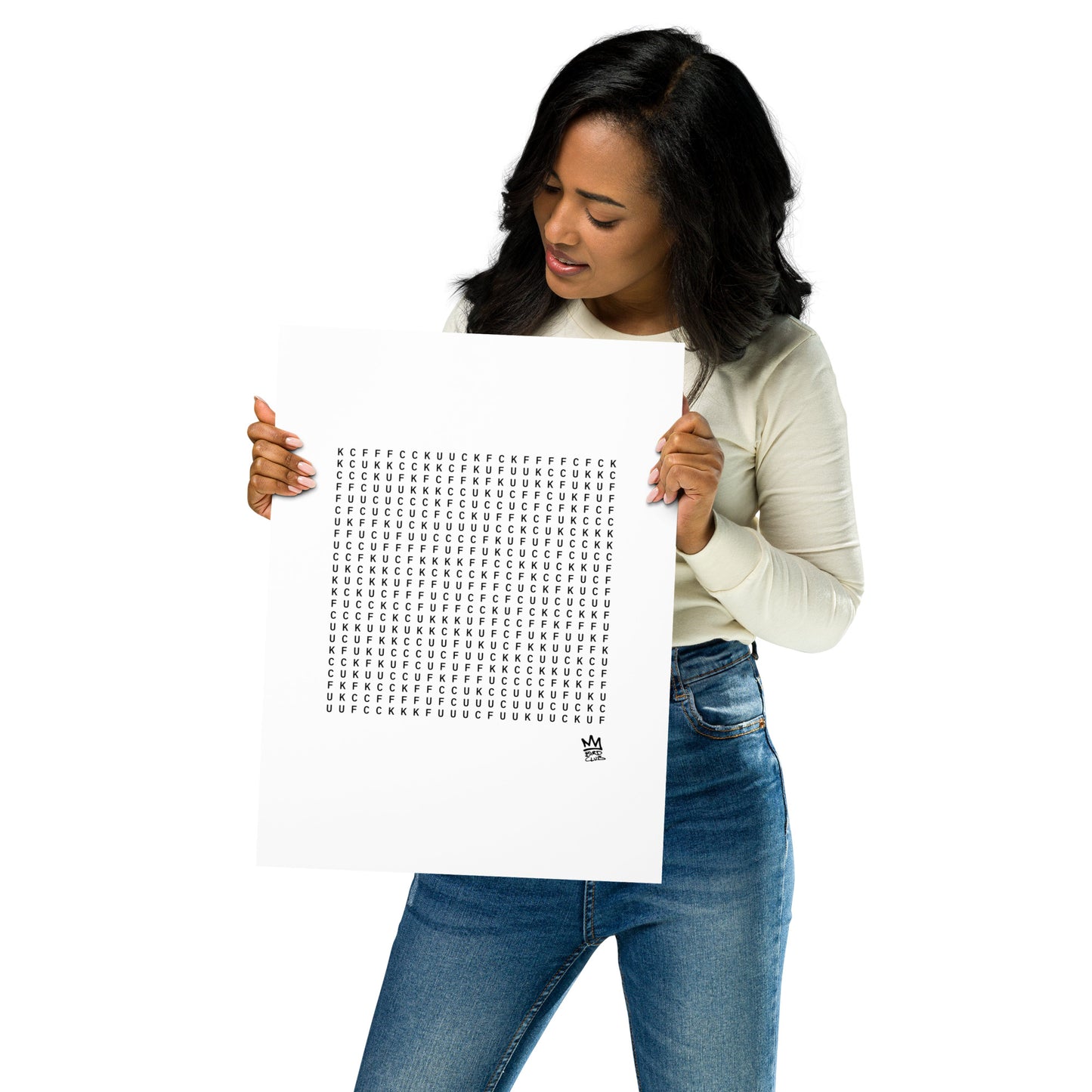 Find a F*ck Unframed Wall Art V1